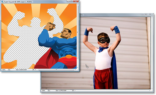 Adobe Photoshop tutorial Photoshop effects image.